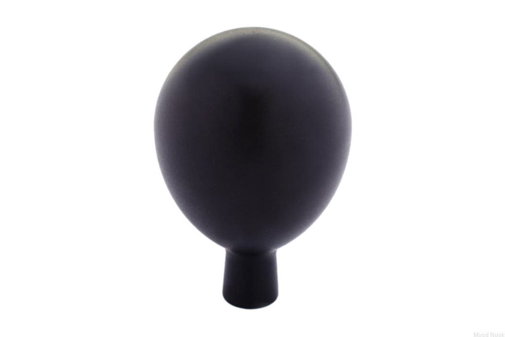 Gałka Drop czarna 32 mm