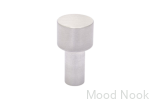 Wieszak Gałka Dot 33 szczotkowane aluminium