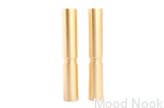 Cylinder 170 noga do mebli mosiądz szczotkowany