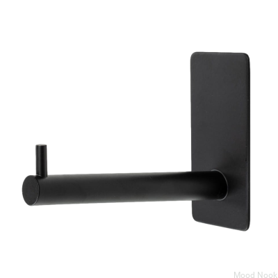 Base 200 toilet roll holder Matte black