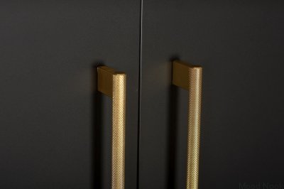 Långt möbelhandtag Graf Mini 1178 Golden Dark