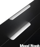 Zdjecie uchwytu podluznego Edge round aluminium