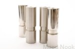 Cylinder 100 nogi do mebli stal nierdzewna polerowana