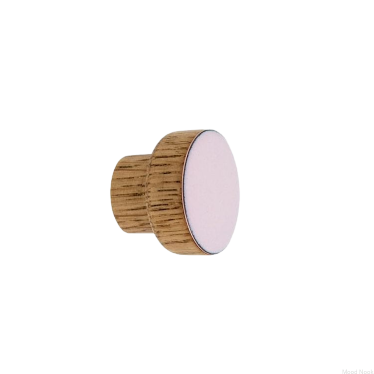Galka SIMPLE emaliowana - jasny rozowy -olej przycieniajacy - DOT Manufacture.jpg