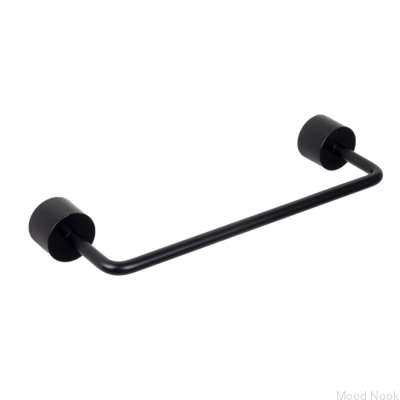 Avlångt möbelhandtag Meluzyna 128 Metal Black
