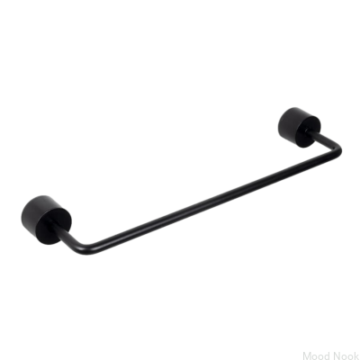 Avlångt möbelhandtag Meluzyna 168 Metal Black