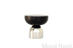 KN52R/AS--Gałka-meblowa-Kokeshi-Mix-3032-Stalowa-Polerowana-z-Czarnym-Aluminium-BB-Sweden-Skandynawskie-Uchwyty_1