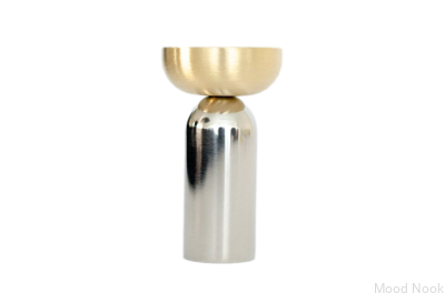 Настенная вешалка Kokeshi Mix 3052 Полированная сталь с матовой латунью