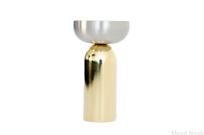 Настенная вешалка Kokeshi Mix 3052 Полированная латунь, неокрашенная, матовая сталь