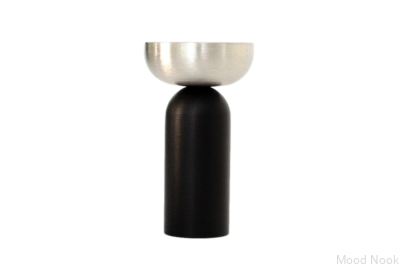 Kokeshi Mix 3052 Алюминиевая черная настенная вешалка с матовой сталью
