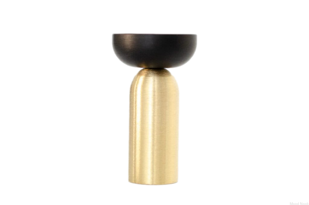 KR31MB/AS--Wieszak-ścienny-Kokeshi-3052-Mosiężny-Szczotkowany-z-Czarnym-Aluminium-BB-Sweden-Skandynawskie-Uchwyty_1