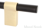 HA65MB/AS--Uchwyt-meblowy-podłużny-Line-Big-Mix-592-Aluminiowy-Czarny-ze-Szczotkowanym-Mosiądzem-BB-Sweden-Skandynawskie-Uchwyty_1