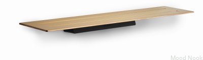 Estante de baño simple 7023 Recubrimiento PVD Cobre