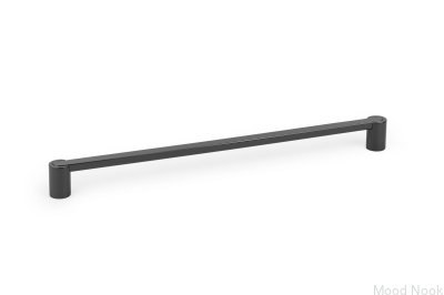 Fusion 320 långsträckt möbelhandtag svart titan polerad