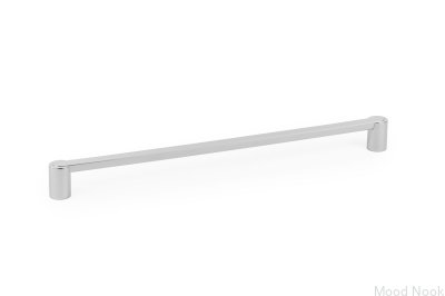 Fusion 320 avlångt möbelhandtag, polerad nickel