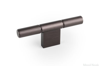 T-Bar Point Möbelknopp Aluminium Svart Titan 
