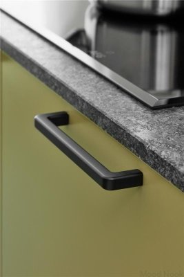 Uchwyt meblowy podłużny Mango 192 Metalowy Czarny Mat