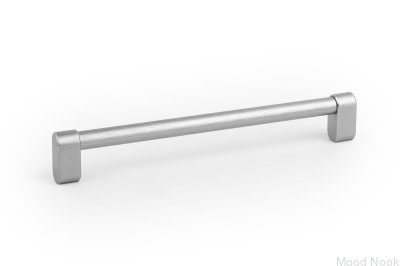 Linkk 160 längsgående möbelhandtag, borstad aluminiumsilver