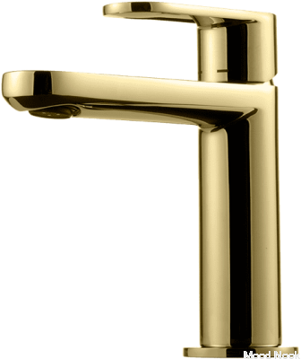 Grifo para lavabo CA071, Latón Dorado Miel