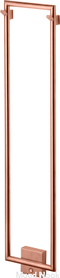 Radiador de baño TW800-200 Acero Cobre Cepillado