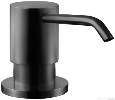 BI228 Dispensador de Jabón Latón Negro Mate