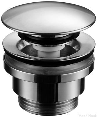 Tapón de lavabo emergente universal 74400 Latón cromado