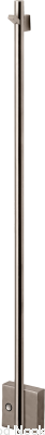 Radiador de baño TW750-85 Acero al níquel cepillado