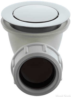  Pop-up badkarsplugg 22200 Förkromad mässing