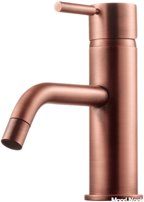 Grifo para lavabo EVM071, cobre cepillado, sin pintar