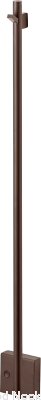 Radiador de baño TW750-85 Acero Marrón Cepillado