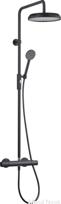 Conjunto de ducha ARM5200-150 Latón Negro Mate