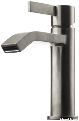 Grifo para lavabo ARM071 Latón Níquel Cepillado
