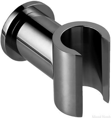Soporte de pared para rociador de ducha orientable XSUP030 Latón Negro Cromo