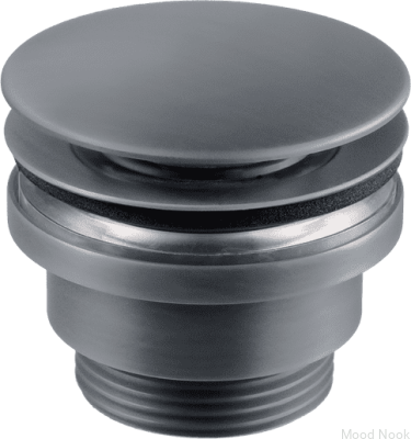  Tapón Emergente Universal para Lavabo 74400 Latón Gris Ascot