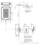 9421884--Zestaw prysznicowy BOX7200 ED2 Mosiężny Polerowany Nielakierowany-Tapwell-Skandynawskie-Uchwyty_2