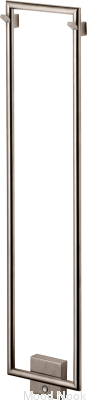 Radiador de baño TW800-200 Acero al níquel cepillado