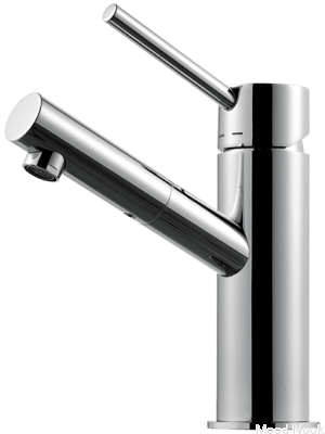 Grifo para lavabo BI071, latón cromado