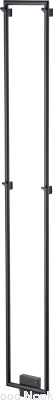 Radiador de baño TW1500-200 Acero Negro Mate