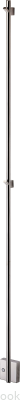 Radiador de baño TW1500-85, acero cromado pulido