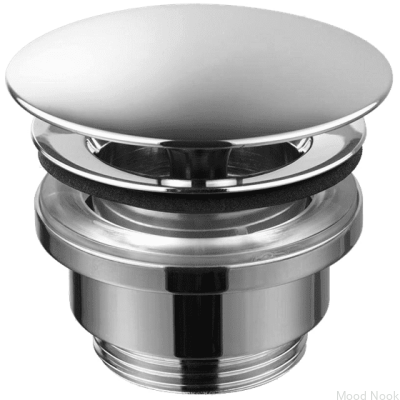  Tapón para lavabo universal 68400, latón cromado
