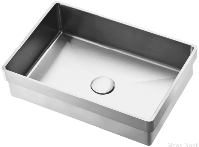 Lavabo de empotrar TA4328 Acero PVD