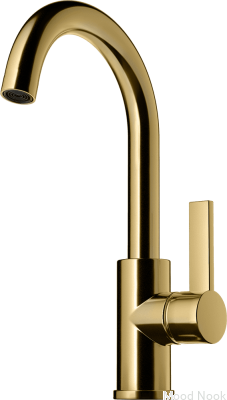 ARM078 Grifo para lavabo Miel Oro Latón