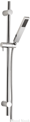 Barra de ducha Poker con soporte de pared regulable ZSAL176 Latón cromado