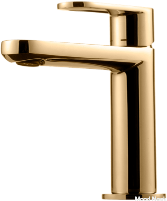 Grifo para lavabo CA071, latón pulido, sin pintar