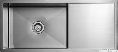 Fregadero de cocina de acero Diskho 8140