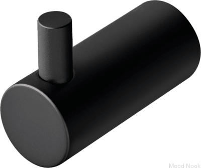 Percha de pared TA242 Latón Negro Mate (2 piezas)