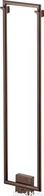 Radiador de baño TW800-200 Acero Marrón Cepillado