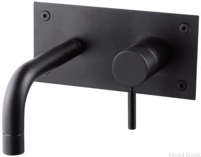 Grifo para lavabo 170 BOX006 Latón negro mate