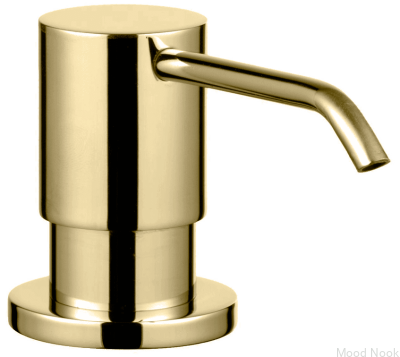 Dispensador de jabón BI228, latón dorado miel