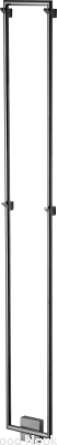 Radiador de baño TW1500-200 Acero Negro Cromo PVD